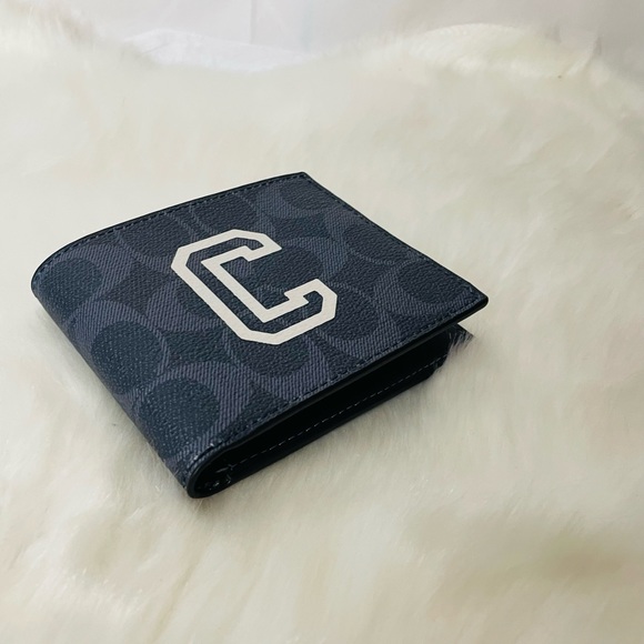 NWT Laptop Sleeve in Signature Canvas with Coach Varsity and Billfold wallet - Picture 12 of 16